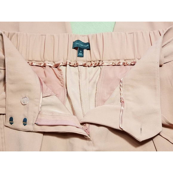 THE LIMITED NWT Women's Tie Waist Crop Casual Pants Pockets Size 8 Color… - Picture 11 of 12
